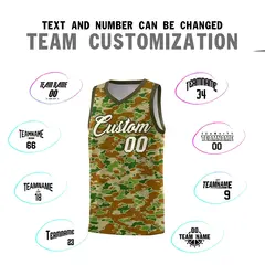 Camo Sports Uniform Basketball Jersey 4