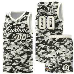 Camo Sports Uniform Basketball Jersey 1