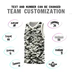 Camo Sports Uniform Basketball Jersey 4