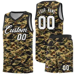 Camo Sports Uniform Basketball Jersey 1