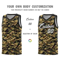 Camo Sports Uniform Basketball Jersey 3