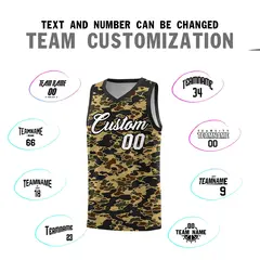 Camo Sports Uniform Basketball Jersey 4