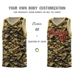 Camo Sports Uniform Basketball Jersey 3