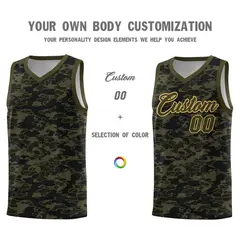 Camo Sports Uniform Basketball Jersey 3