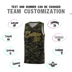 Camo Sports Uniform Basketball Jersey 4