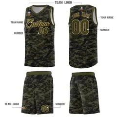 Camo Sports Uniform Basketball Jersey 5
