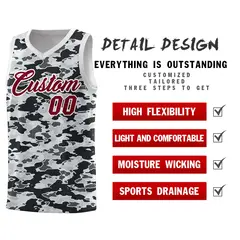 Camo Sports Uniform Basketball Jersey 2