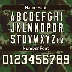 Camo White Green-Brown Authentic Baseball Jersey 4