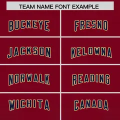 Cardinal Navy Gradient Vertical Stripe Football Jersey 3