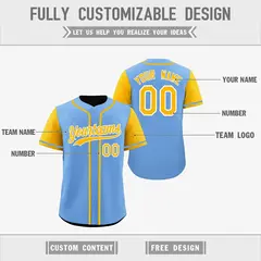Carolina Black Reversible Raglan Baseball Jersey 3