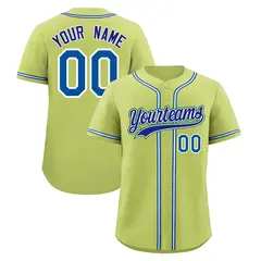 Champagne Baseball Jersey 1