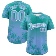 Christmas Graffiti Pattern Authentic Baseball Jersey