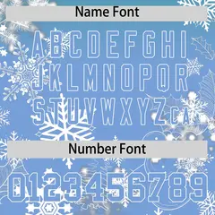 Christmas Graffiti Pattern Authentic Baseball Jersey 4