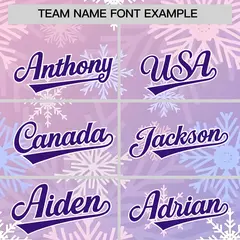 Christmas Graffiti Pattern Authentic Baseball Jersey 3