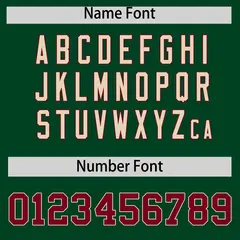 Christmas Graffiti Pattern Authentic Baseball Jersey 4