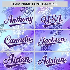Christmas Graffiti Pattern Authentic Baseball Jersey 3