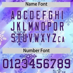 Christmas Graffiti Pattern Authentic Baseball Jersey 4