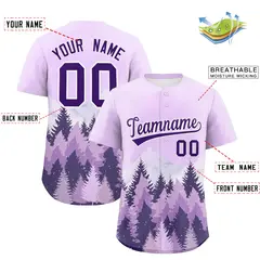 Christmas Graffiti Pattern Authentic Baseball Jersey 2