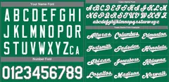 Classic Authentic Green White-Gray Solid Baseball Jersey 3