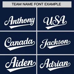 Classic Authentic Navy White Baseball Jersey 3