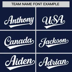 Classic Authentic Navy White Baseball Jersey 3