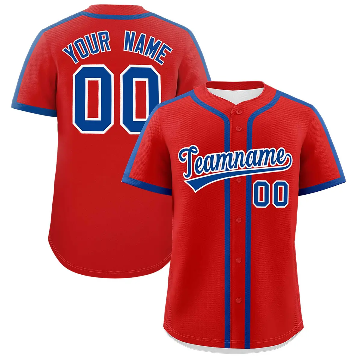 Classic Authentic Red Royal Baseball Jersey