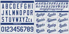 Classic Authentic White Royal-Red Baseball Jersey 3