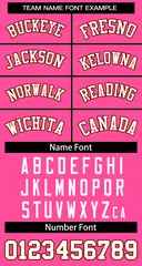 Classic Basketball Jersey Pink White-Orange 3