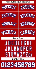 Classic Basketball Jersey Red White-Royal 2