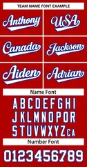 Classic Basketball Jersey Red White-Royal 2