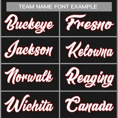 Classic Casual Basketball Jersey Black White-Red 3