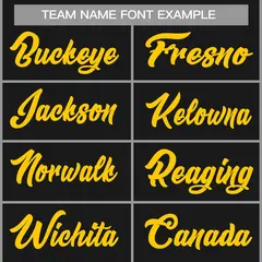 Classic Casual Basketball Jersey Black Yellow 3