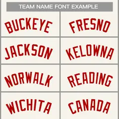 Classic Casual Basketball Jersey Cream Red 3