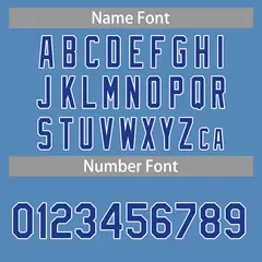 Classic Casual Basketball Jersey Light Blue Blue-White 4