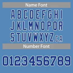 Classic Casual Basketball Jersey Light Blue Blue-White 4