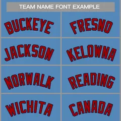 Classic Casual Basketball Jersey Light Blue Red-Navy 3