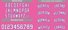 Classic Casual Basketball Jersey Pink White-Royal 3