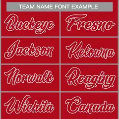 Classic Casual Basketball Jersey Red Red-White 3