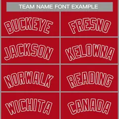 Classic Casual Basketball Jersey Red Red-White 3