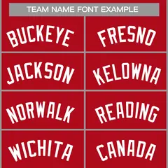 Classic Casual Basketball Jersey Red White 3