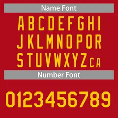 Classic Casual Basketball Jersey Red Yellow 4