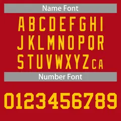 Classic Casual Basketball Jersey Red Yellow 4
