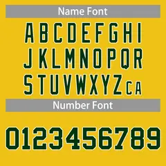 Classic Casual Basketball Jersey Yellow Green-White 4