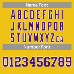 Classic Casual Basketball Jersey Yellow Purple-White 4