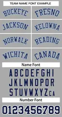 Classic Dark Gray Navy-White Basketball Jersey 3