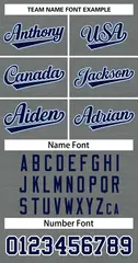 Classic Dark Gray Navy-White Basketball Jersey 3