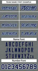 Classic Dark Gray Navy-White Basketball Jersey 3