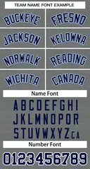 Classic Dark Gray Navy-White Basketball Jersey 3