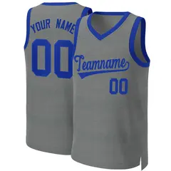 Classic Dark Gray Royal Basketball Jersey 1