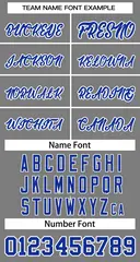 Classic Dark Gray Royal-White Basketball Jersey 3
